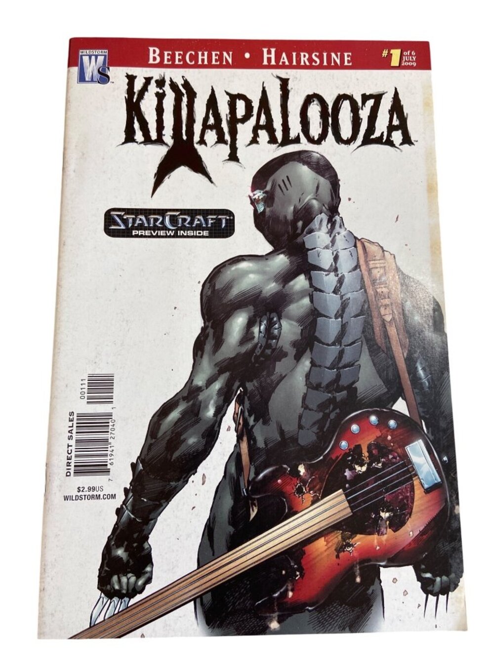 Killapalooza #1 2009 WildStorm Wolverine Parody Variant Indie Comic VF